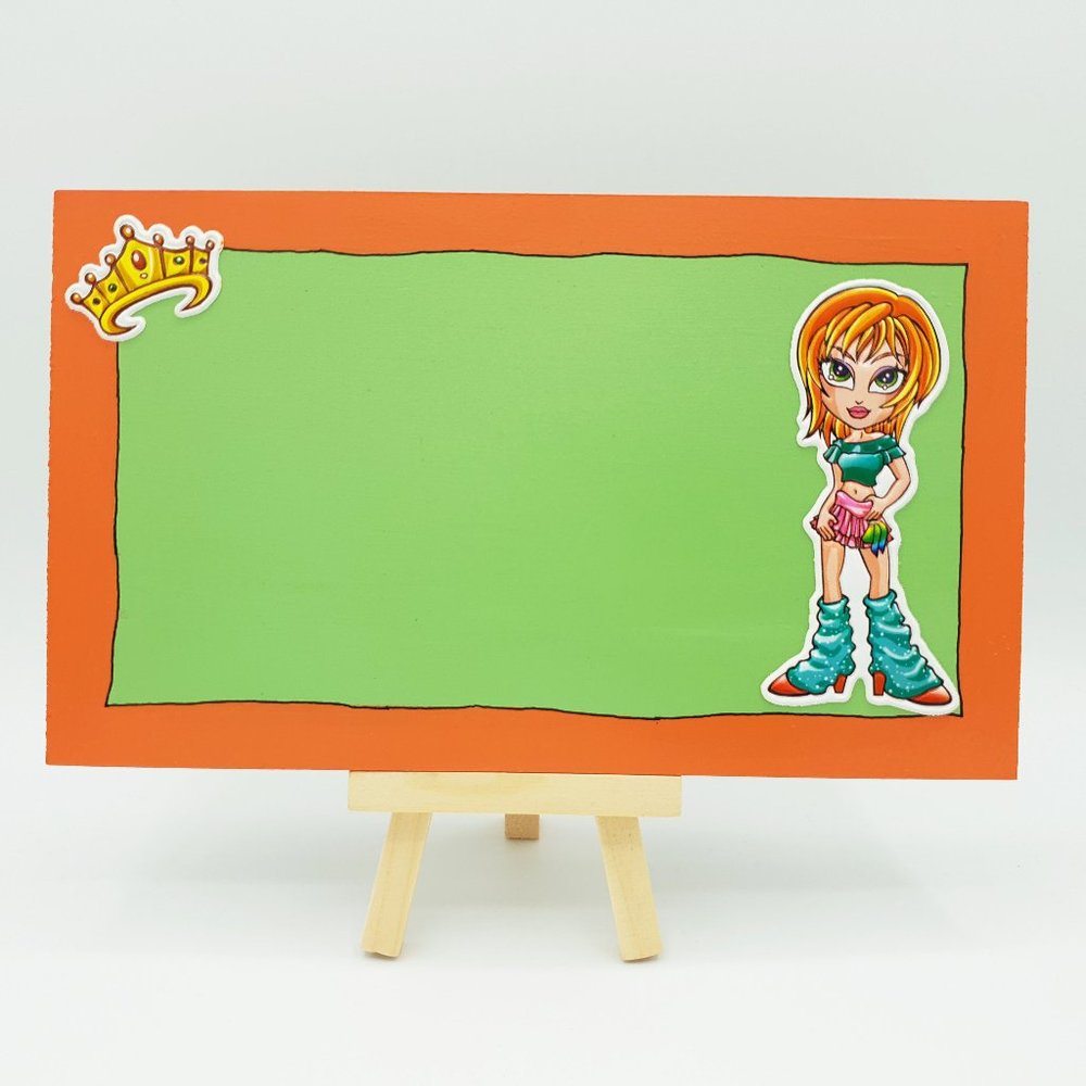 Handmade Blank Wooden Door Sign Girls Room DIY